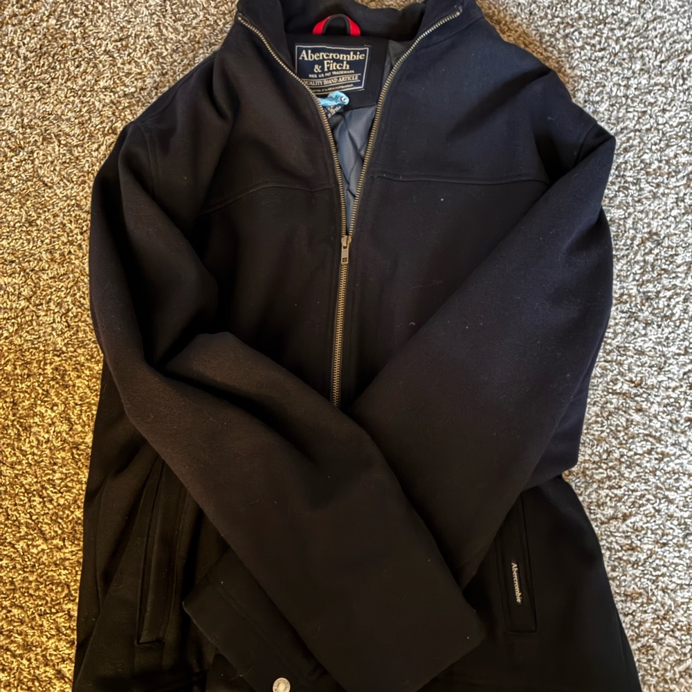 Vintage Abercrombie & Fitch wool jacket.